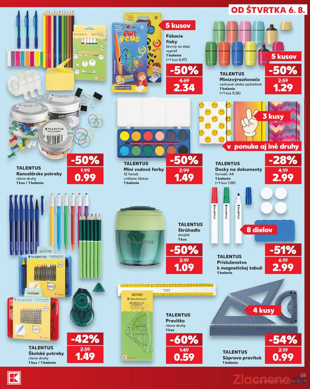 Kaufland 6.8. - 12.8. - Kaufland Trnava - Nová ul.