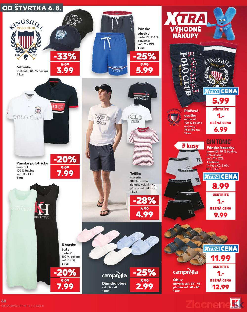 Kaufland 6.8. - 12.8. - Kaufland Bratislava - Podunajské Biskupice