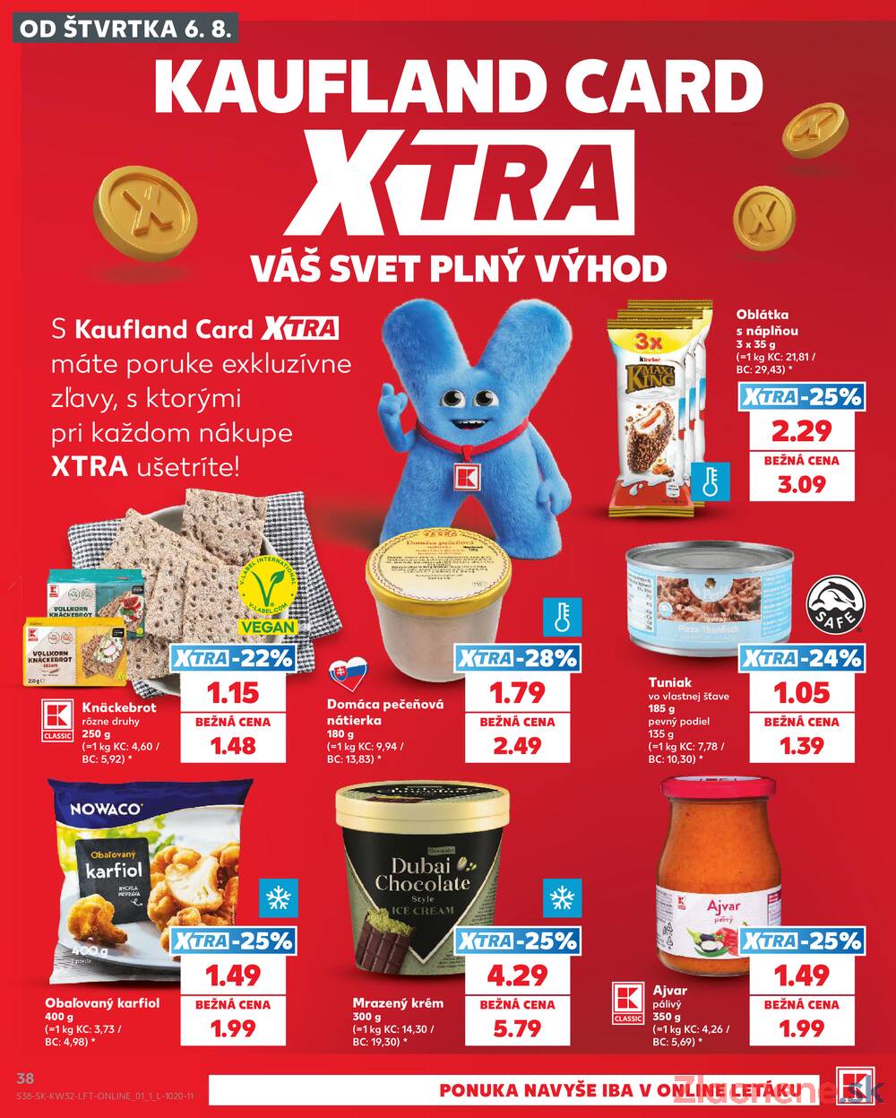 Kaufland 6.8. - 12.8. - Bratislava-Patrónka