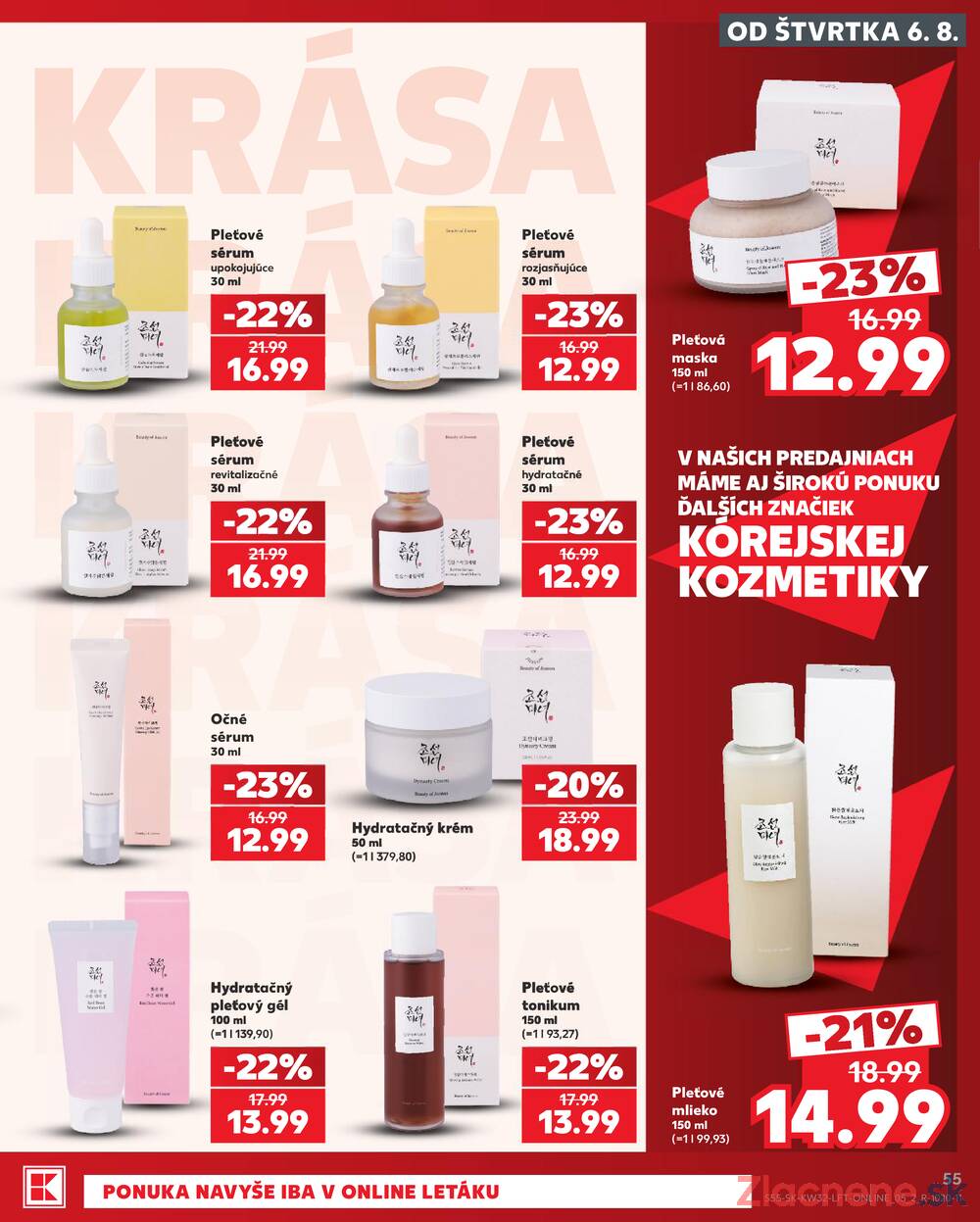 Kaufland 6.8. - 12.8. - Kaufland (Harmincova, Bratislava - Dúbravka)
