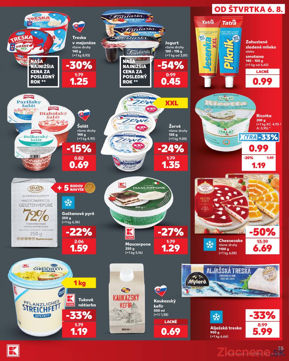 Kaufland 6.8. - 12.8. - Kaufland Liptovský Mikuláš