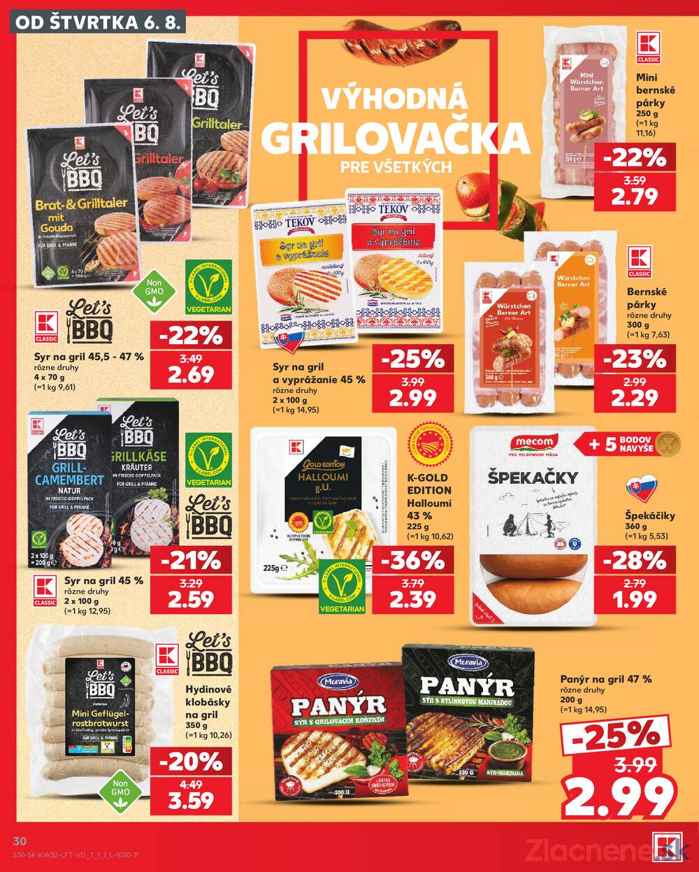 Kaufland 6.8. - 12.8. - Kaufland Ružomberok