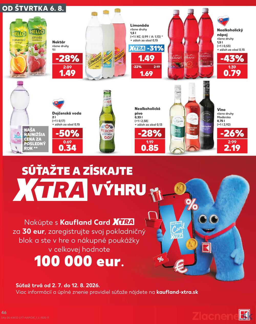Kaufland 6.8. - 12.8. - Kaufland Ružomberok