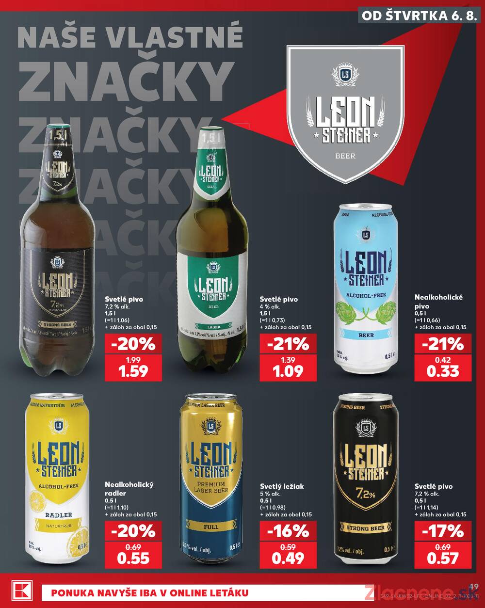 Kaufland 6.8. - 12.8. - Kaufland Považská Bystrica - Centrum