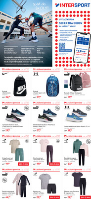 leták INTERSPORT