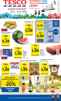 leták Tesco