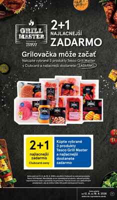 Tesco supermarkety od 12.8. do 18.8.2026
