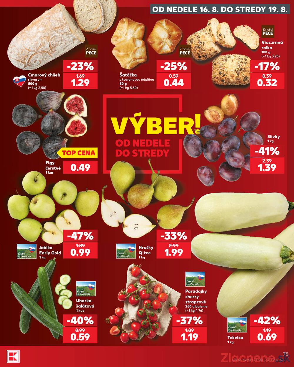 Kaufland 13.8. - 19.8. - Kaufland Detva