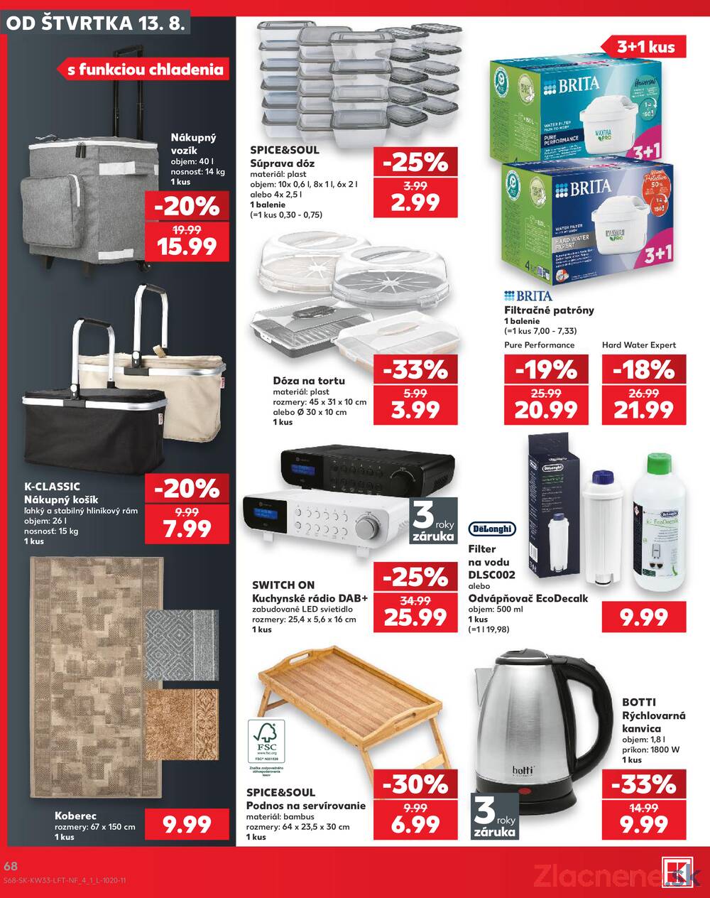 Kaufland 13.8. - 19.8. - Kaufland Bytča
