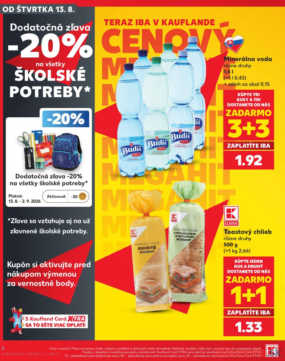 Kaufland 13.8. - 19.8. - Kaufland Rimavská Sobota