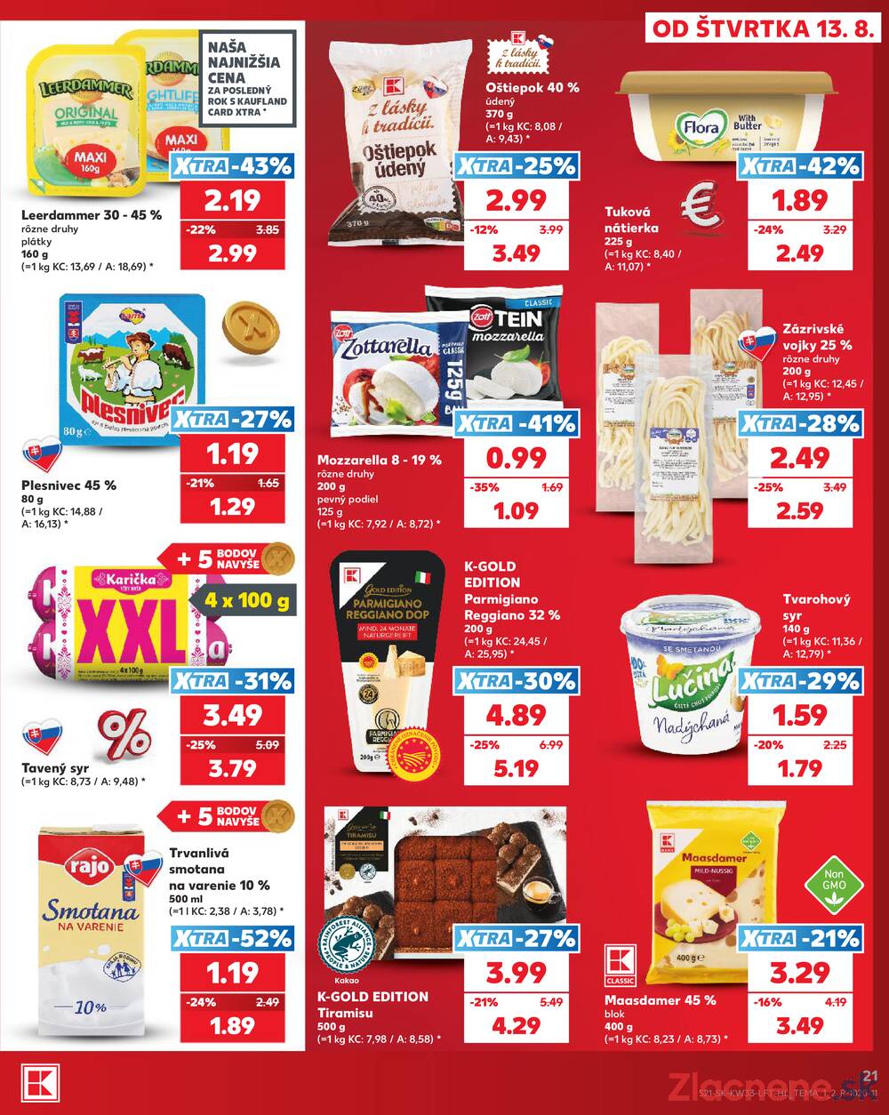 Kaufland 13.8. - 19.8. - Kaufland Trebišov