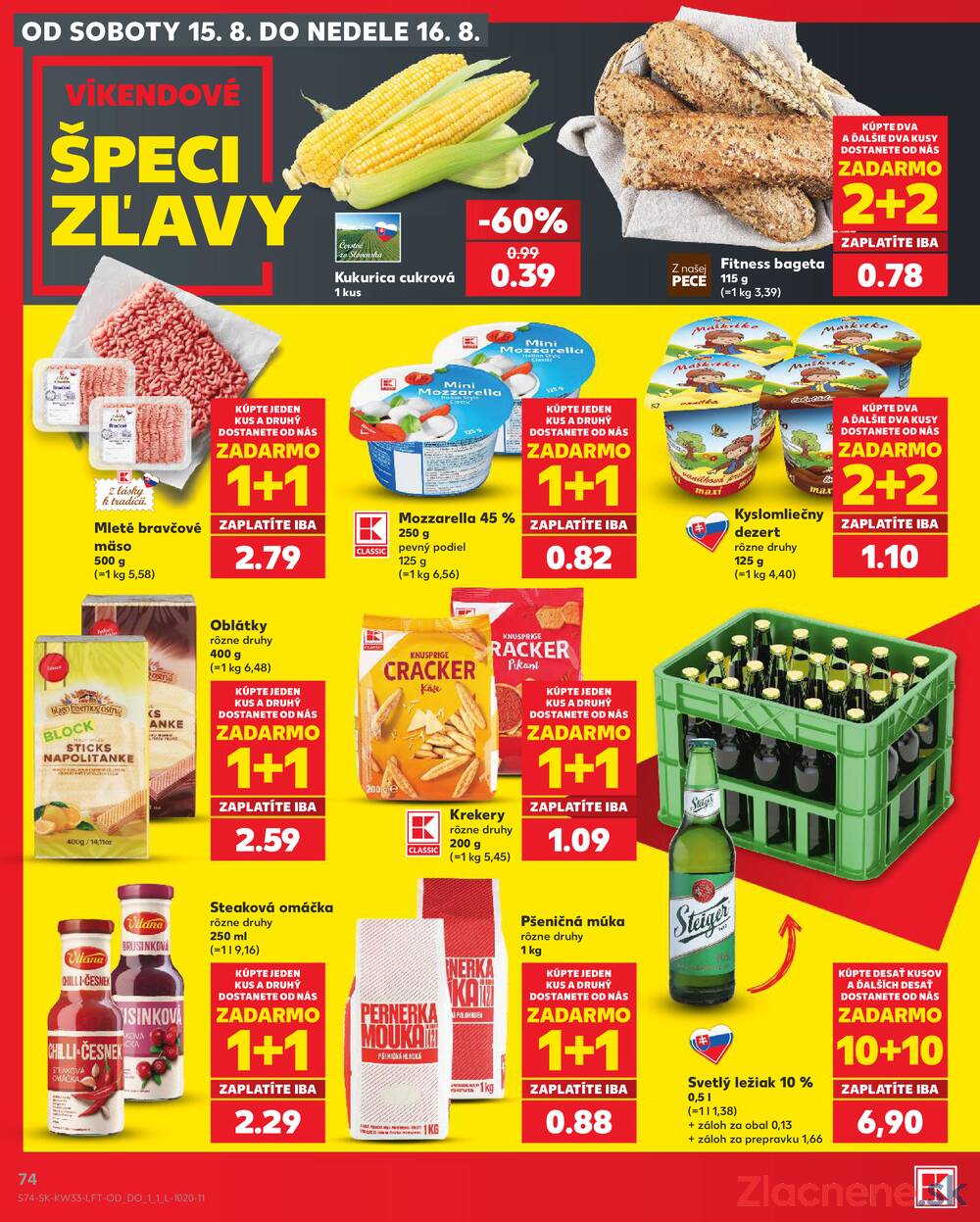 Kaufland 13.8. - 19.8. - Kaufland Trebišov