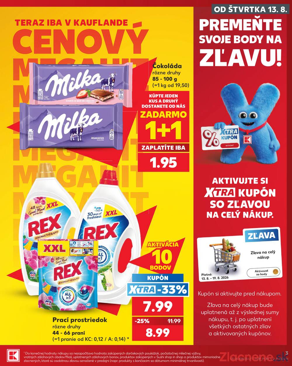 Kaufland 13.8. - 19.8. - Kaufland Rožňava