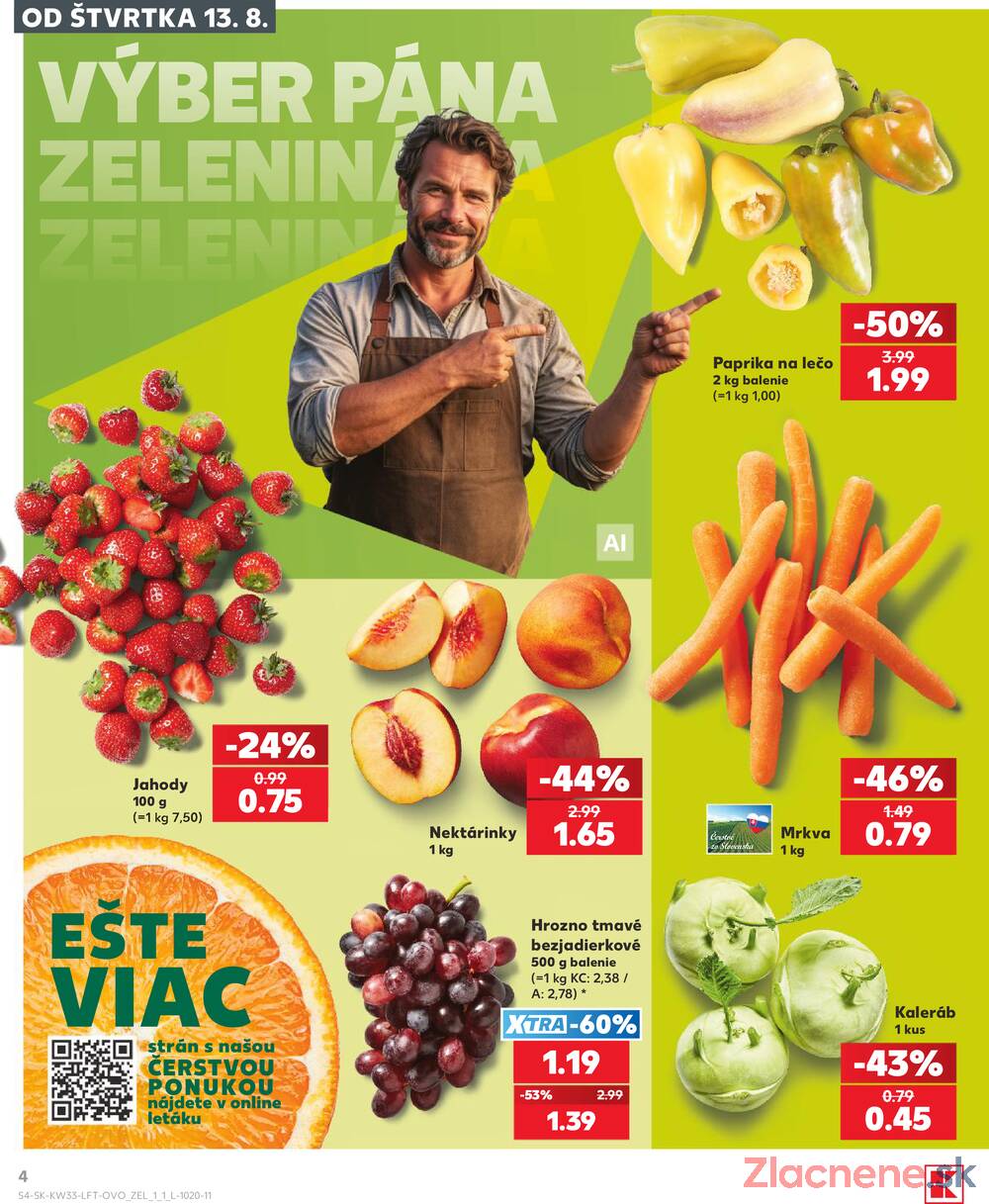 Kaufland 13.8. - 19.8. - Kaufland Rožňava