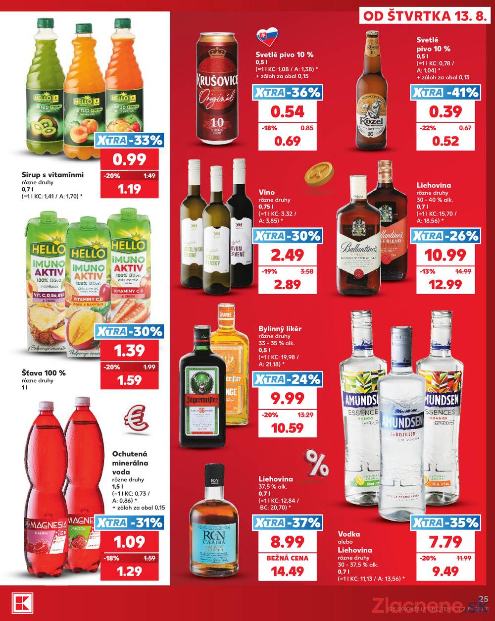 Kaufland 13.8. - 19.8. - Kaufland Rožňava