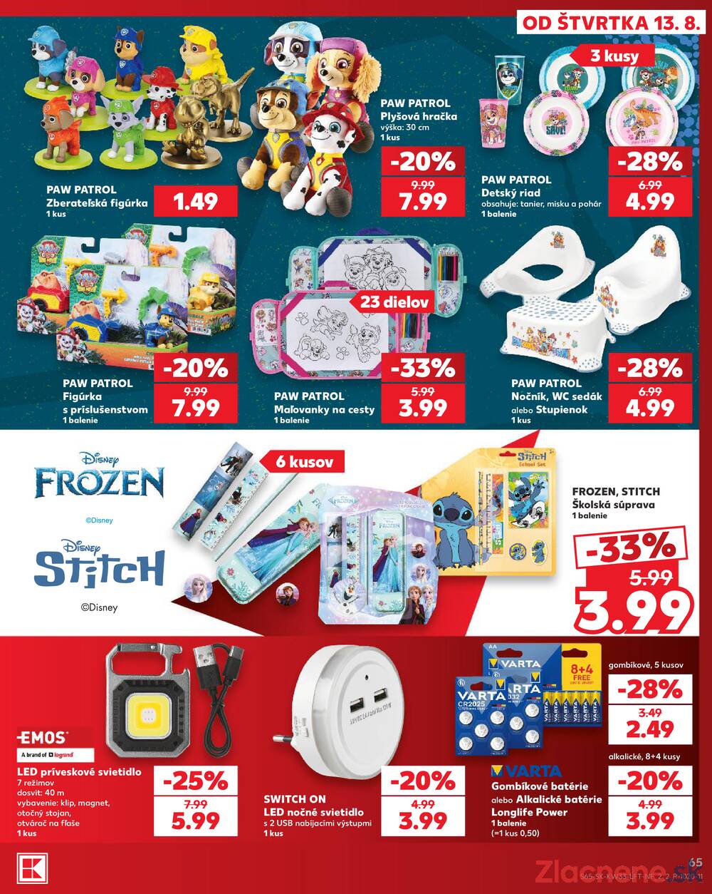 Kaufland 13.8. - 19.8. - Kaufland Rožňava