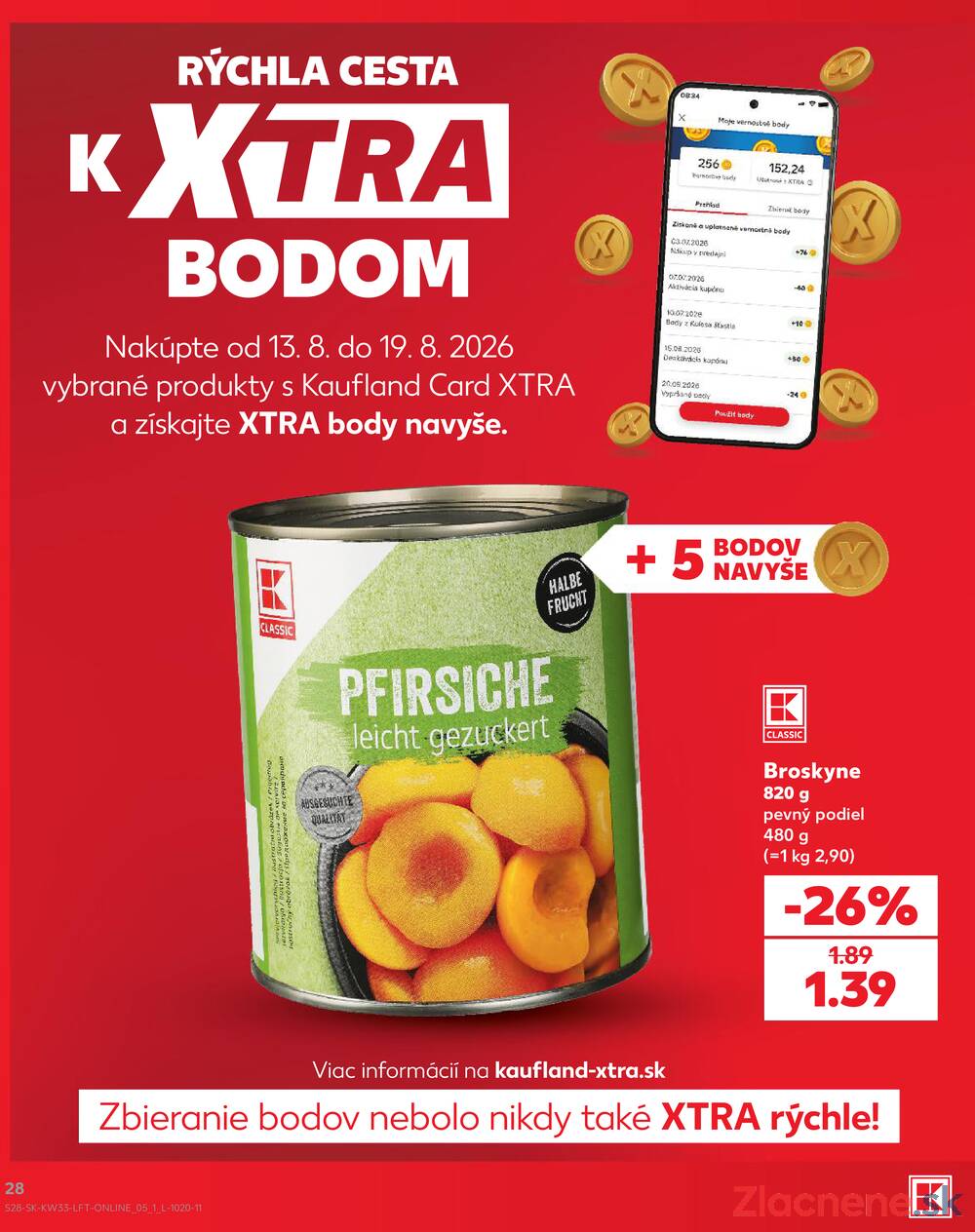 Kaufland 13.8. - 19.8. - Kaufland Svidník