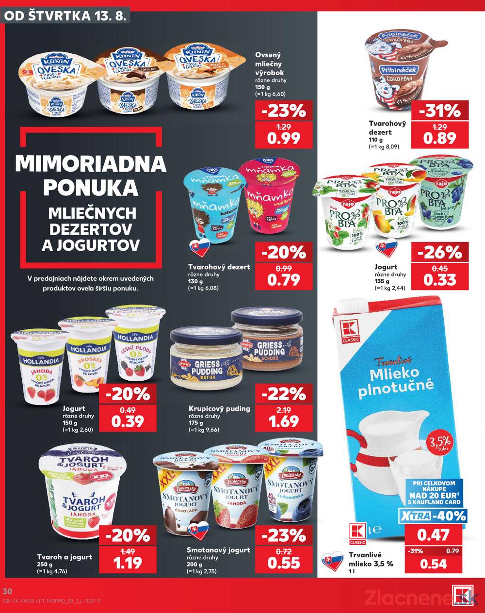 Kaufland 13.8. - 19.8. - Kaufland Bánovce nad Bebravou