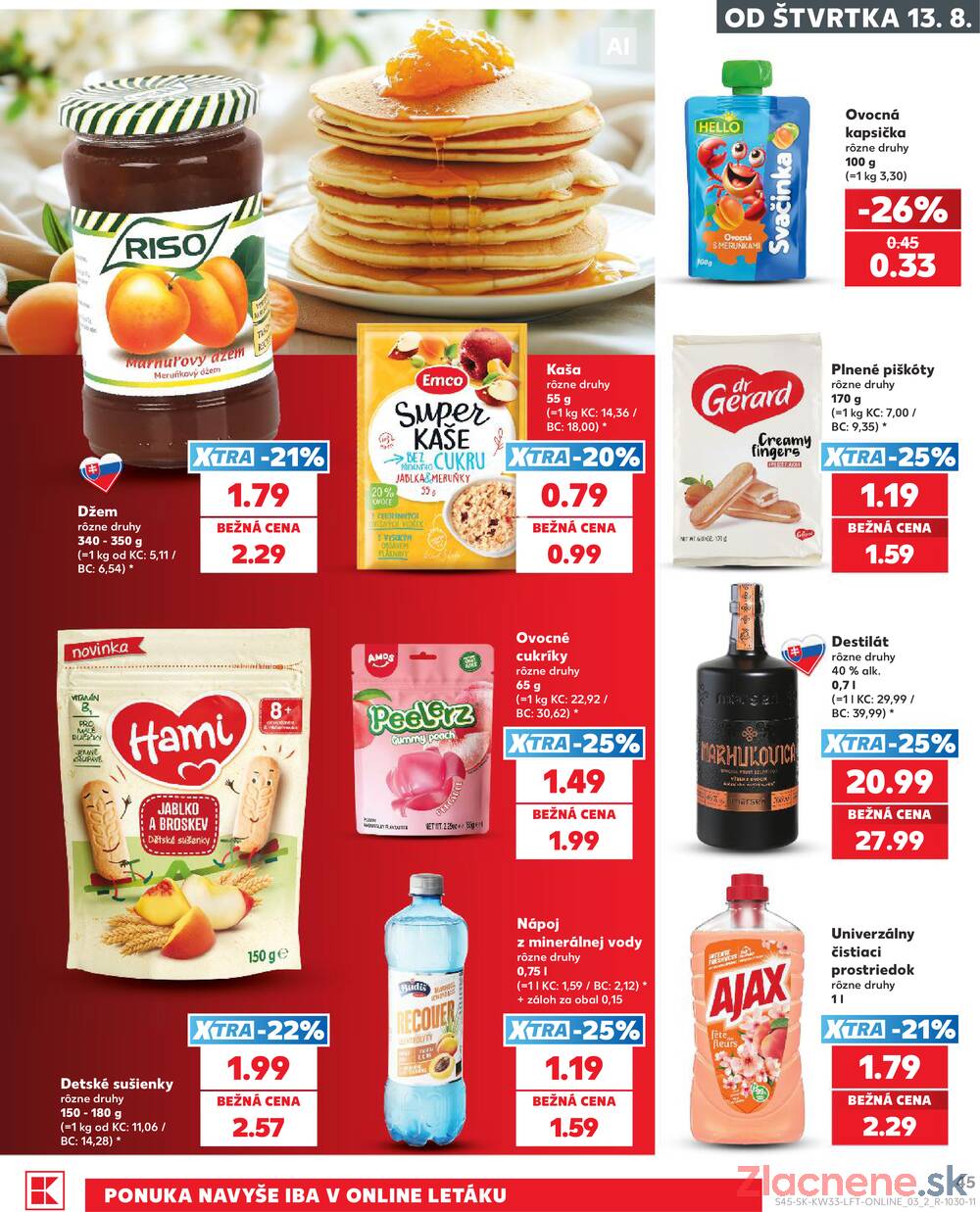 Kaufland 13.8. - 19.8. - Kaufland Bánovce nad Bebravou