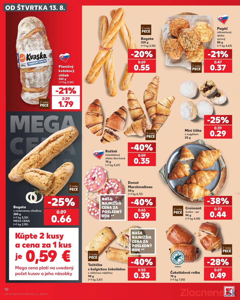 Kaufland 13.8. - 19.8. - Kaufland Bratislava - Bory
