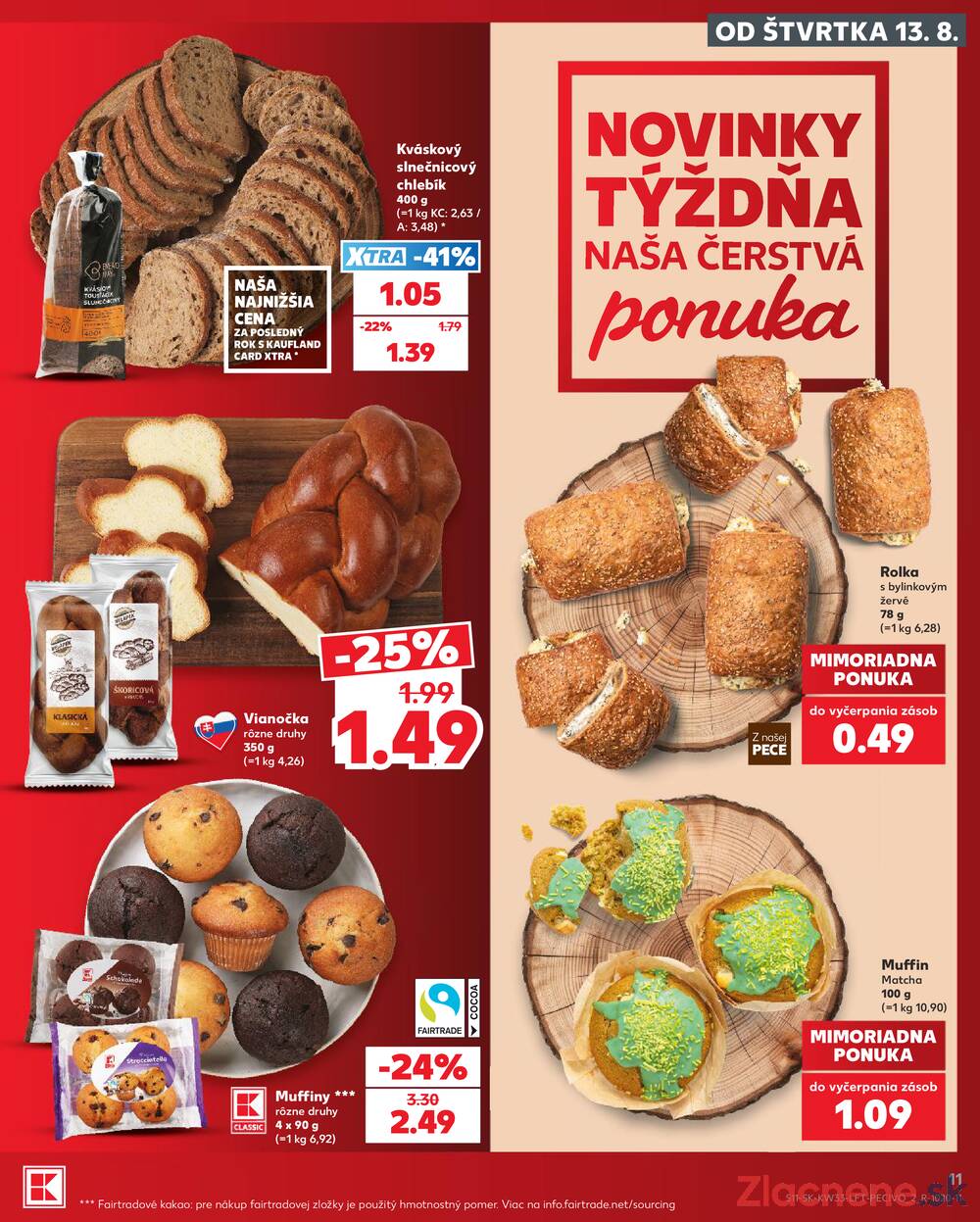 Kaufland 13.8. - 19.8. - Kaufland Bratislava - Bory