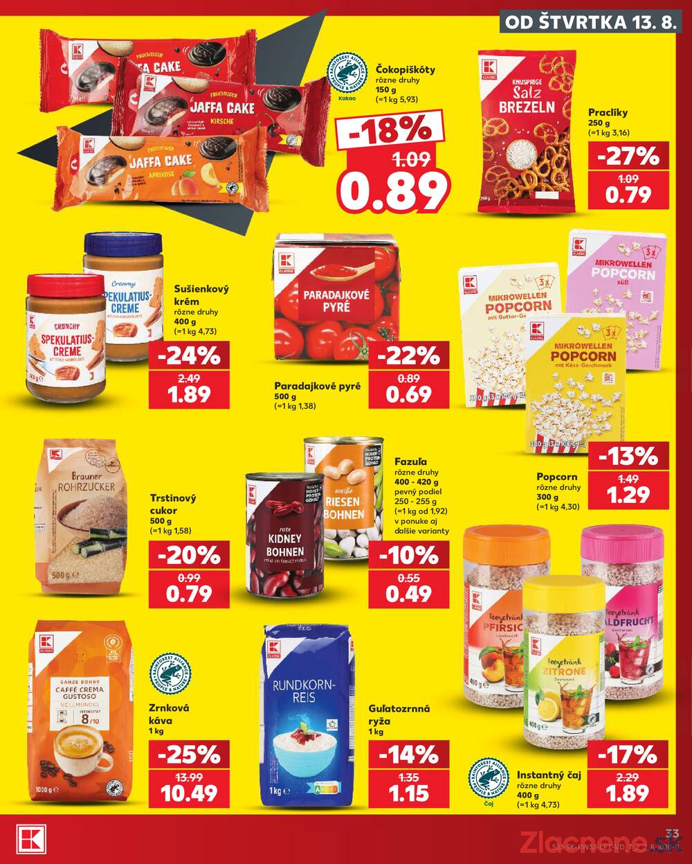 Kaufland 13.8. - 19.8. - Kaufland Bratislava - Bory
