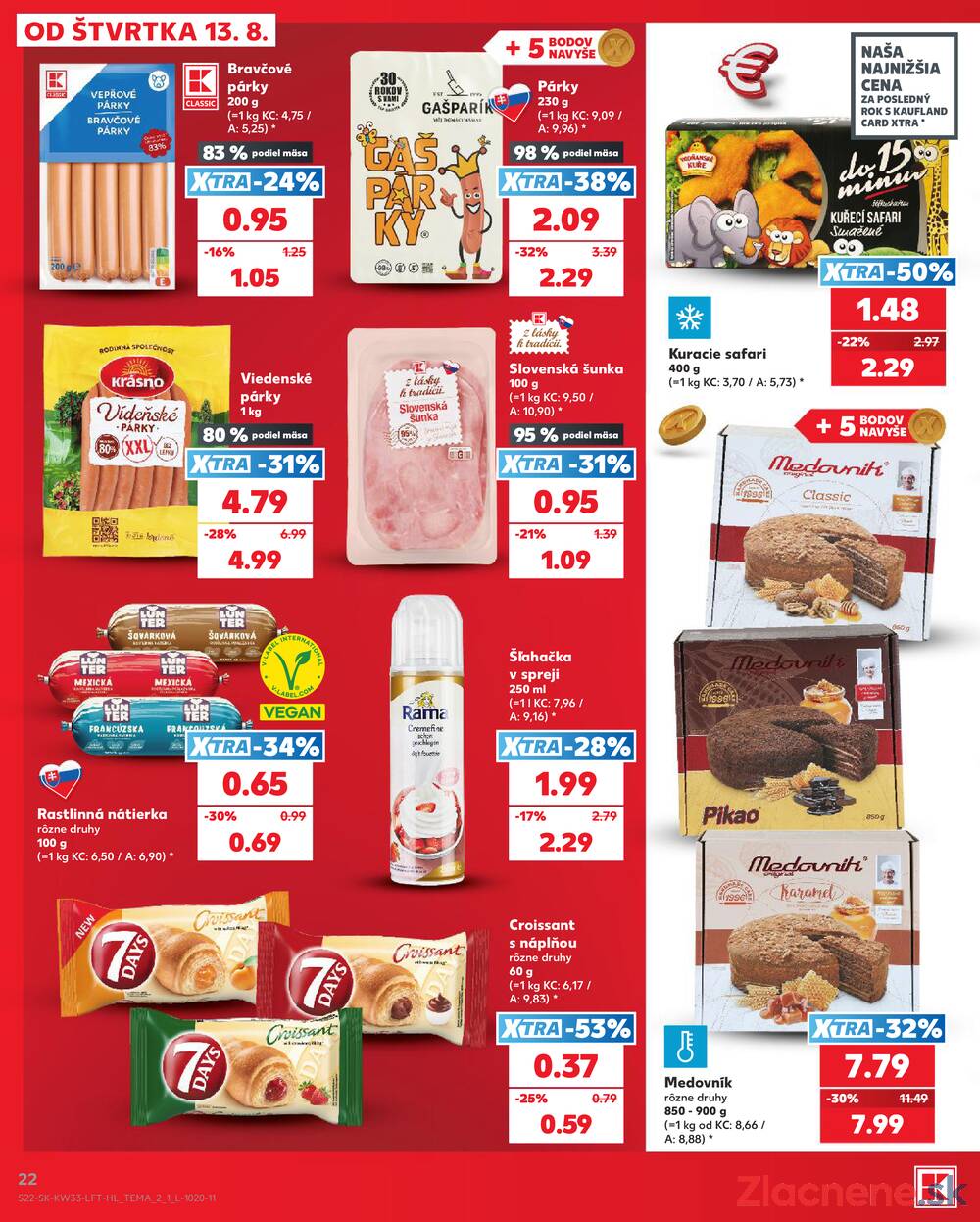 Kaufland 13.8. - 19.8. - Kaufland Trnava - Nová ul.