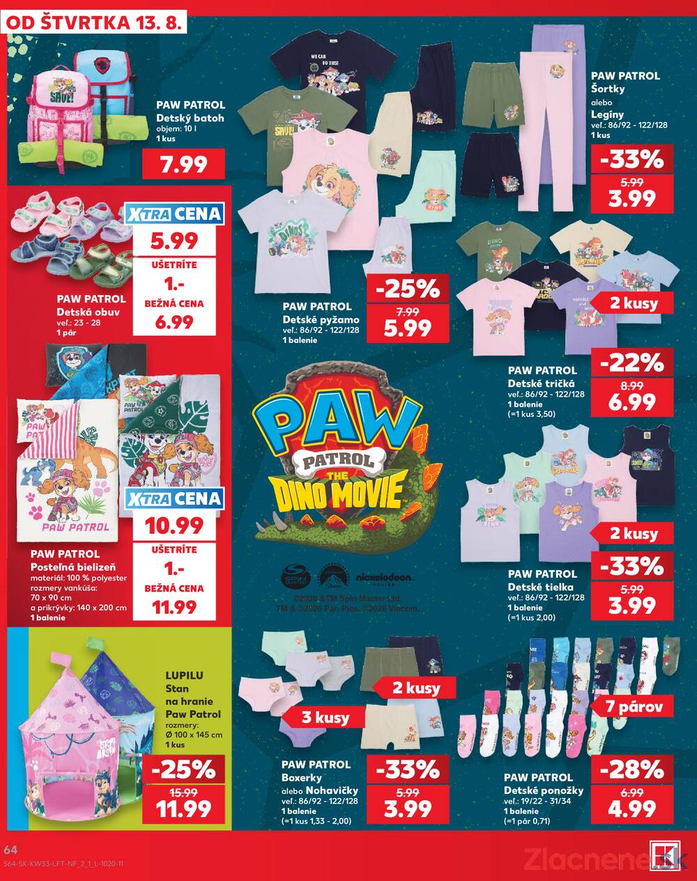 Kaufland 13.8. - 19.8. - Kaufland Trnava - Nová ul.