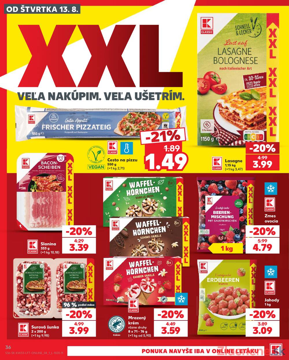 Kaufland 13.8. - 19.8. - Kaufland Liptovský Mikuláš