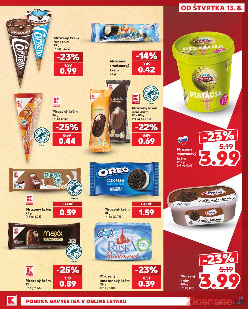Kaufland 13.8. - 19.8. - Kaufland Košice-Pri hati