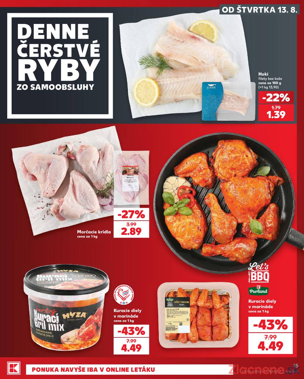 Kaufland 13.8. - 19.8. - Kaufland Žilina
