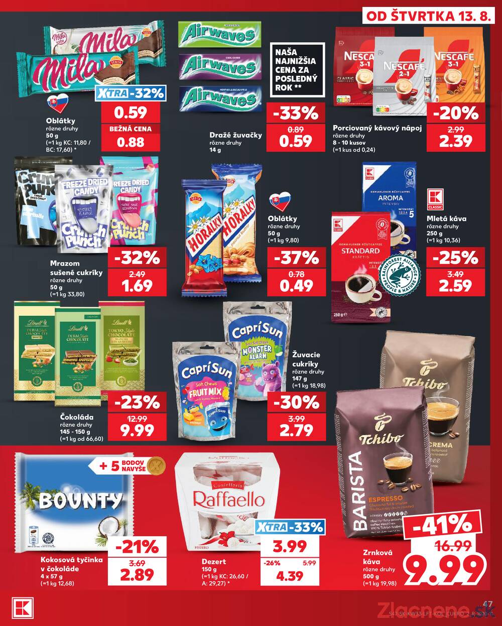 Kaufland 13.8. - 19.8. - Kaufland Žilina