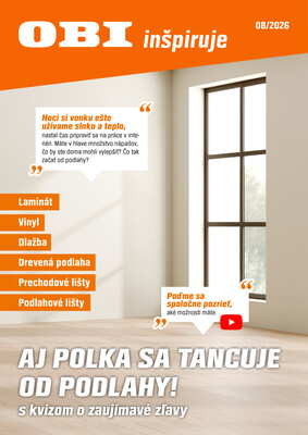 leták OBI