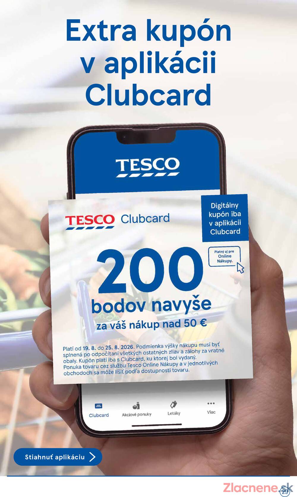 Leták Tesco - Tesco supermarkety od 19.8. do 25.8.2026 - strana 29