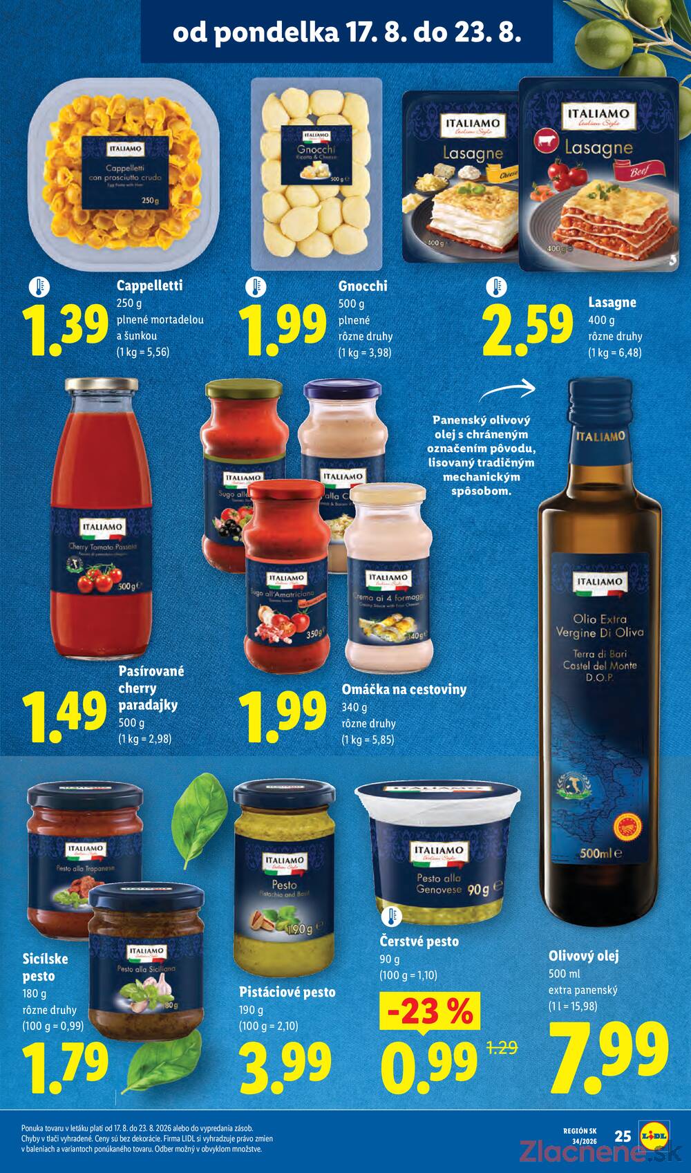 Lidl do 23.8.