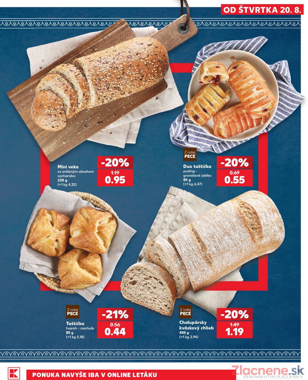 Kaufland 20.8. - 26.8. - Kaufland Vranov nad Topľou