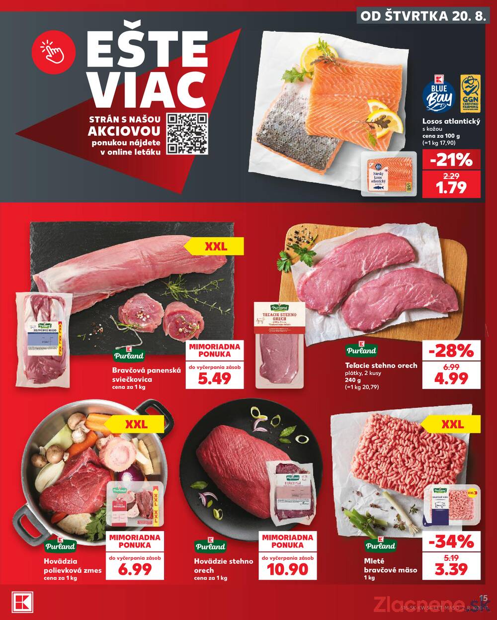 Kaufland 20.8. - 26.8. - Kaufland Rimavská Sobota