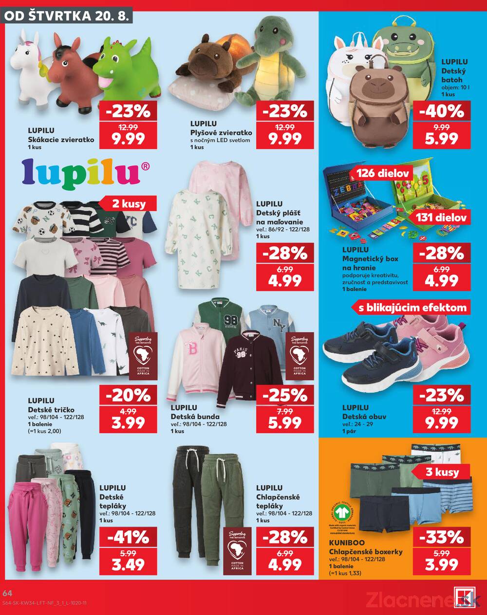 Kaufland 20.8. - 26.8. - Kaufland Bardejov