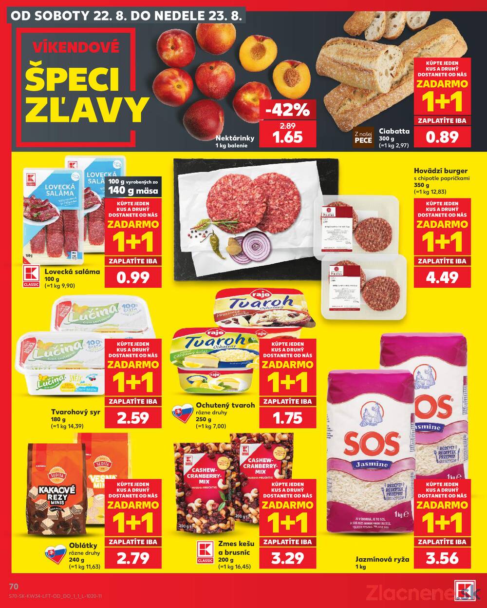 Kaufland 20.8. - 26.8. - Kaufland Bardejov