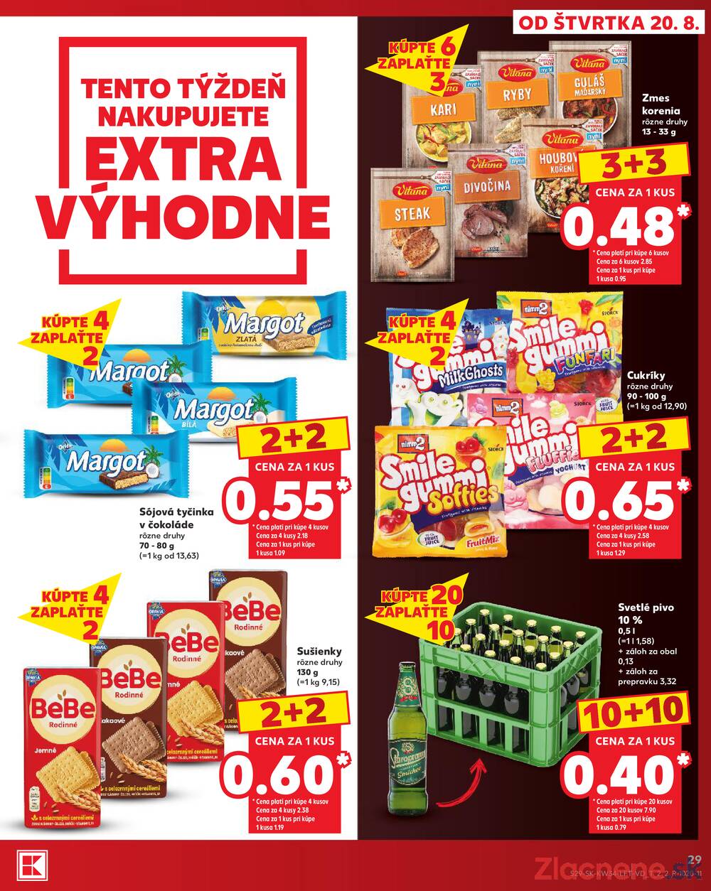Kaufland 20.8. - 26.8. - Kaufland Púchov