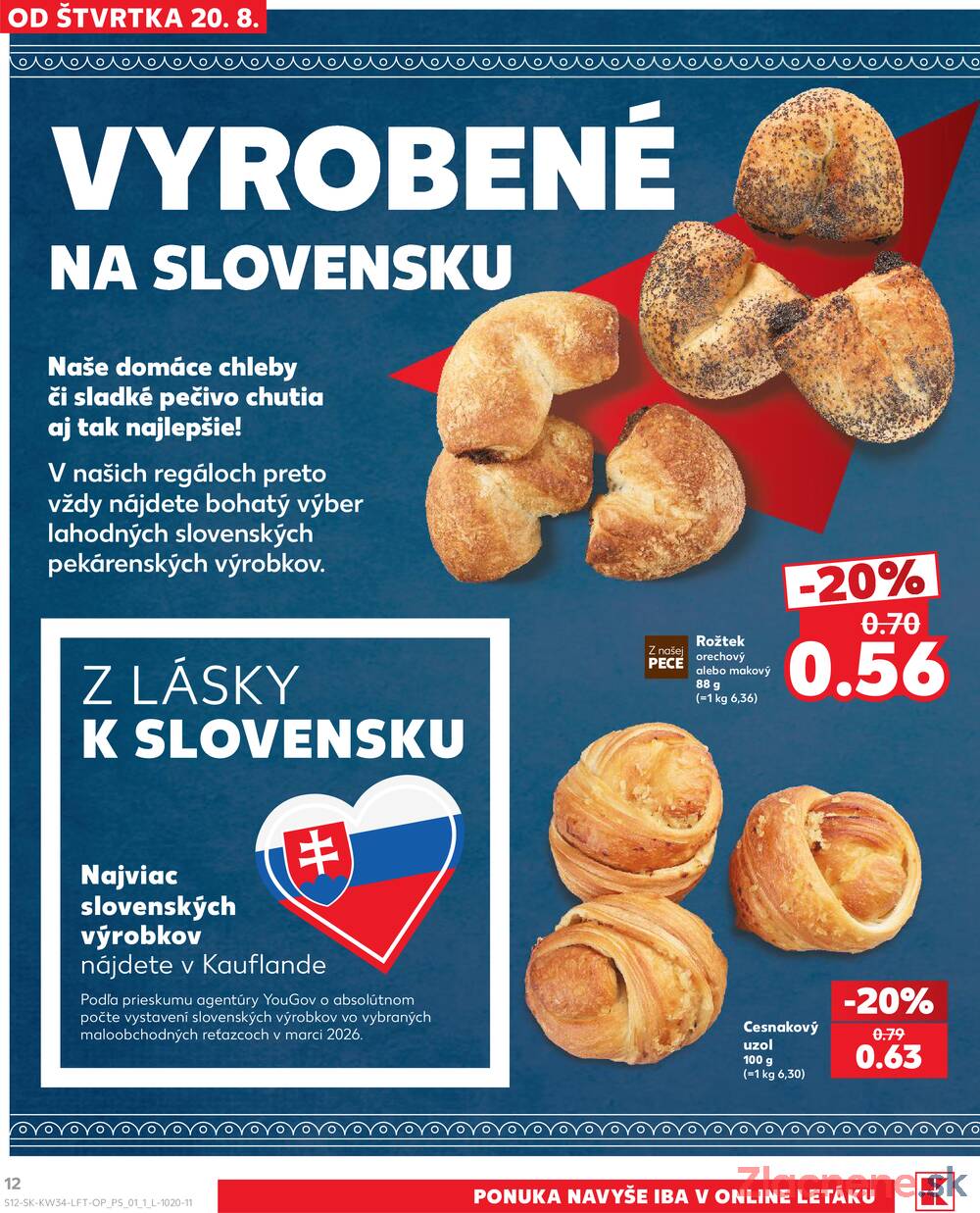 Kaufland 20.8. - 26.8. - Kaufland Stará Ľubovňa