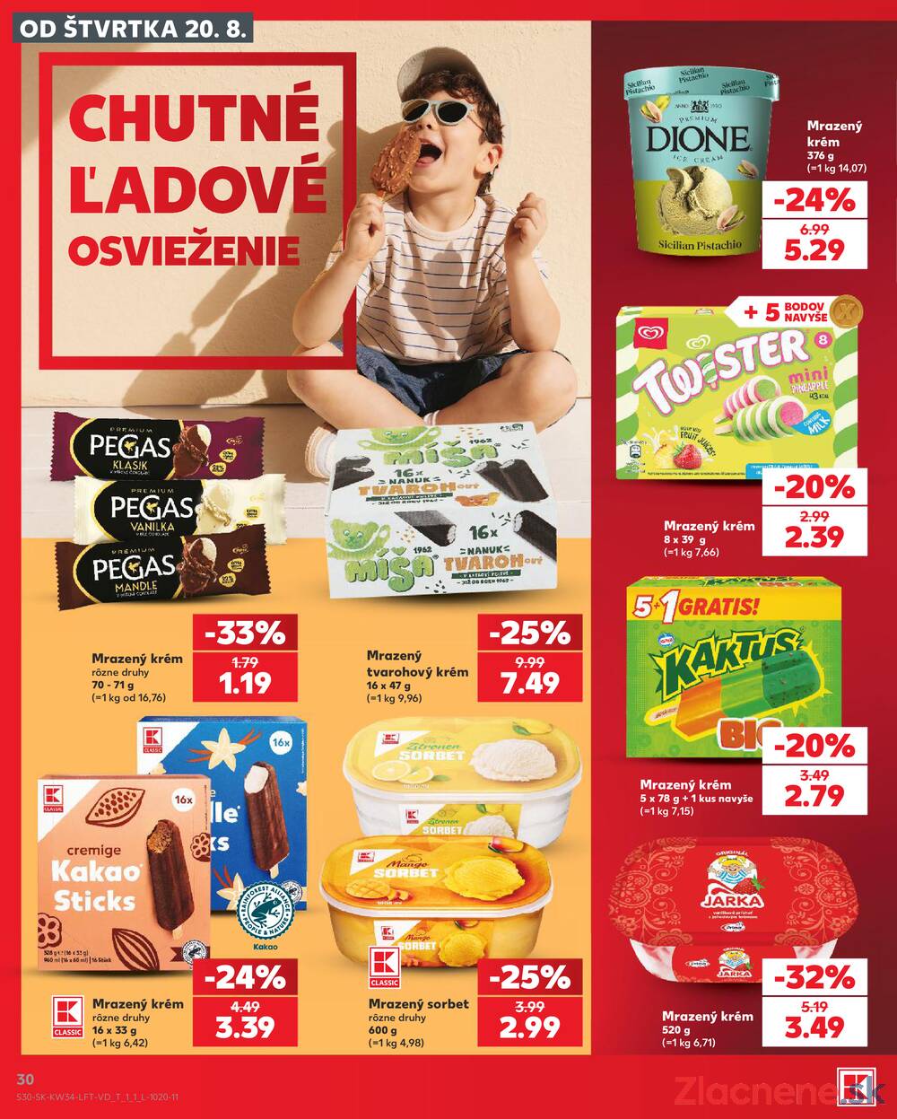 Kaufland 20.8. - 26.8. - Kaufland Stará Ľubovňa