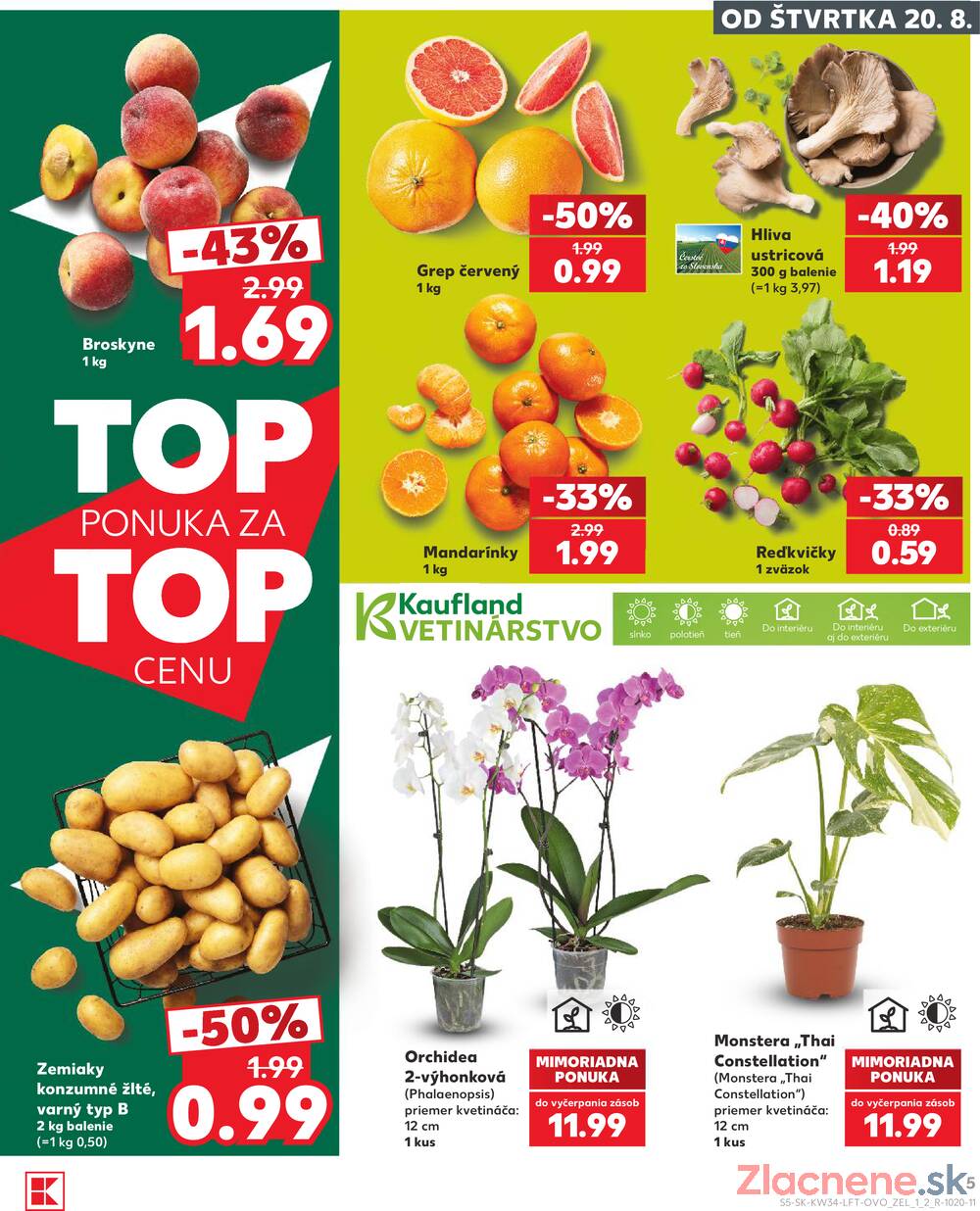 Kaufland 20.8. - 26.8. - Kaufland Kežmarok
