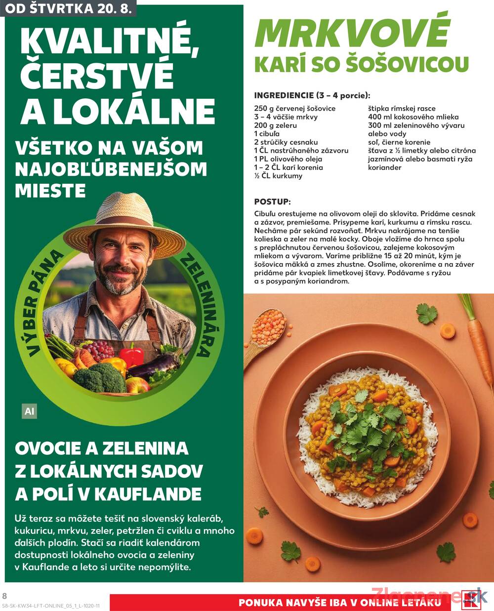 Kaufland 20.8. - 26.8. - Kaufland Kežmarok