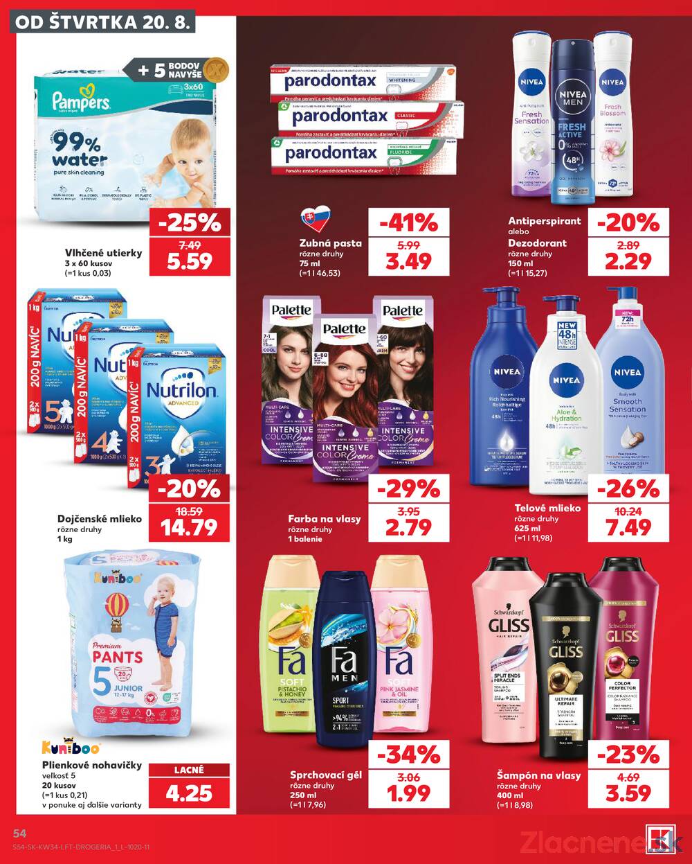 Kaufland 20.8. - 26.8. - Kaufland Sabinov