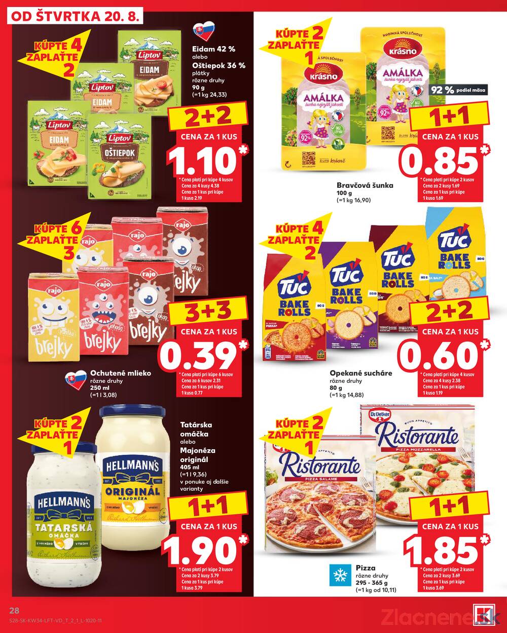 Kaufland 20.8. - 26.8. - Kaufland (A. H. Škultétyho, Veľký Krtíš)