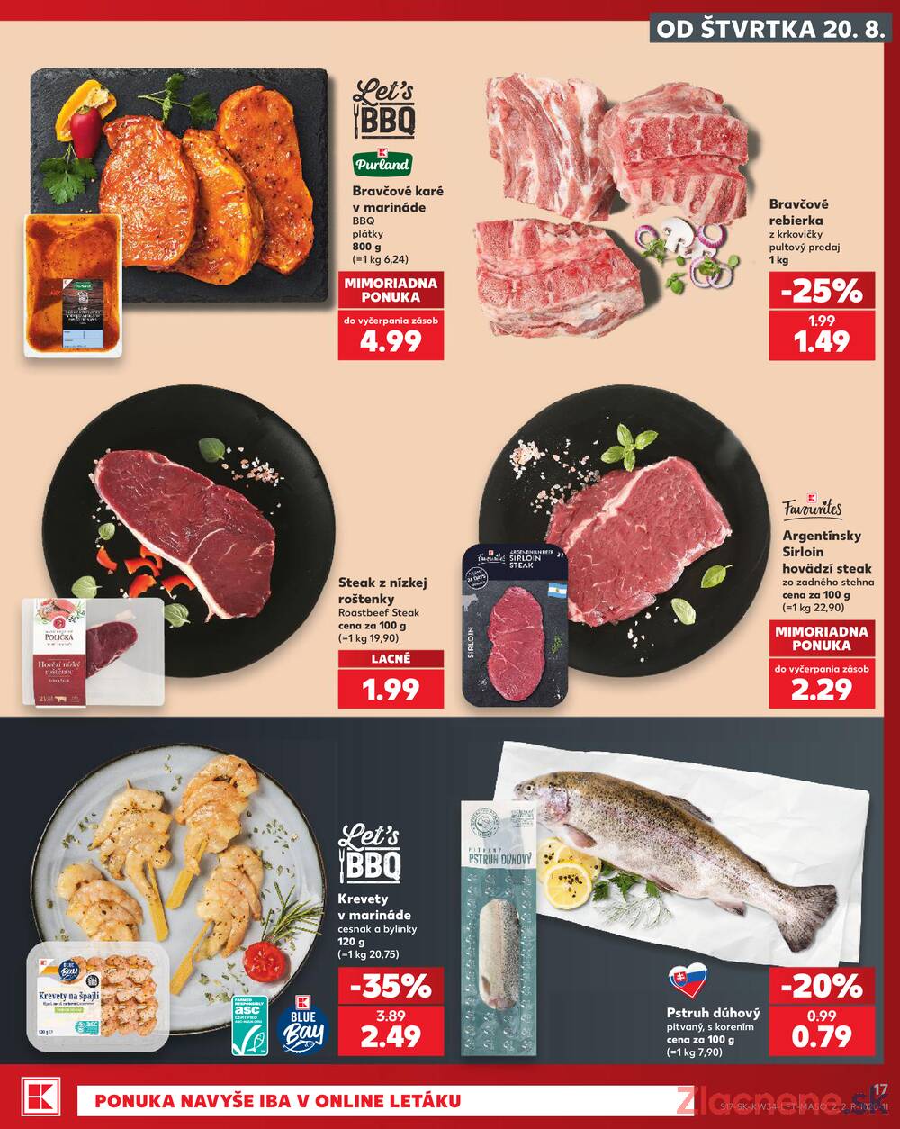 Kaufland 20.8. - 26.8. - Kaufland Sereď