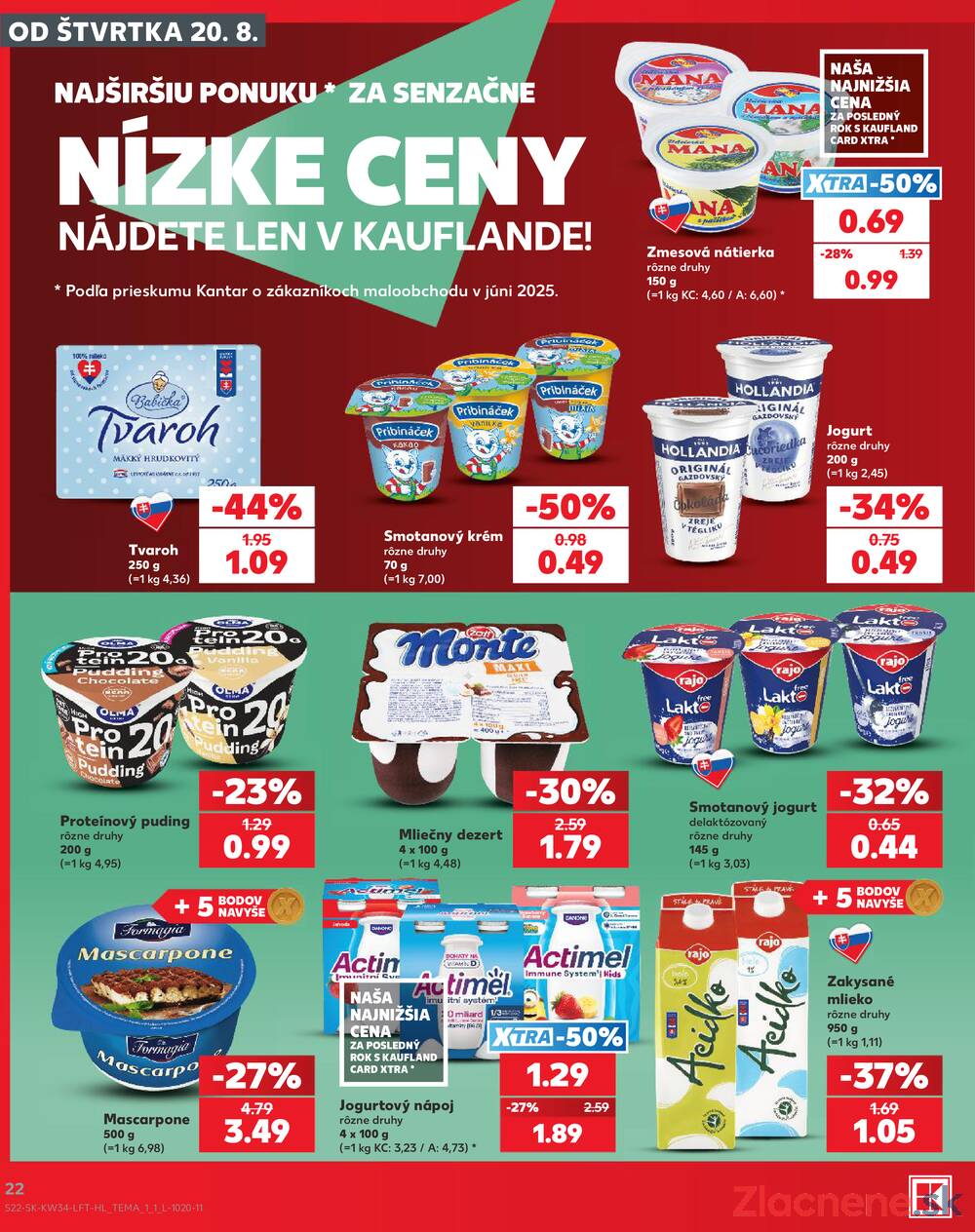 Kaufland 20.8. - 26.8. - Kaufland Sereď