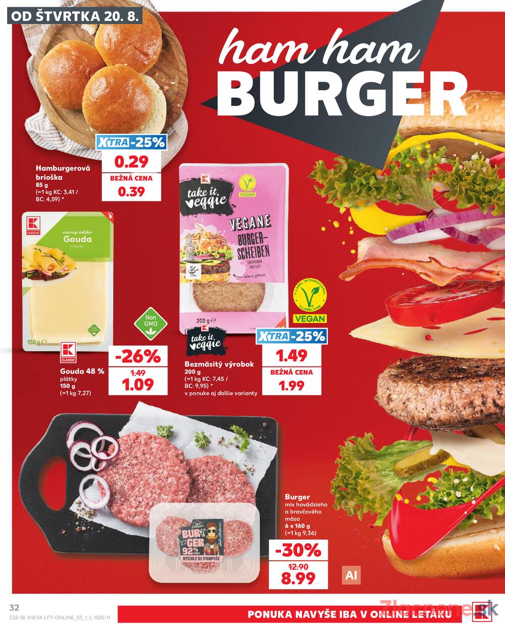 Kaufland 20.8. - 26.8. - Kaufland Sereď