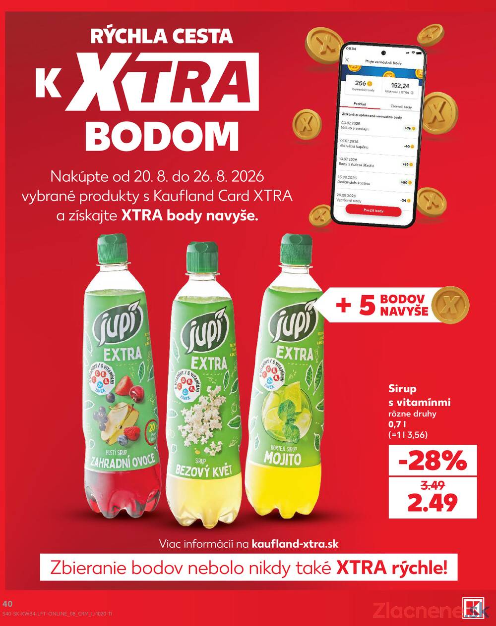 Kaufland 20.8. - 26.8. - Kaufland Sereď
